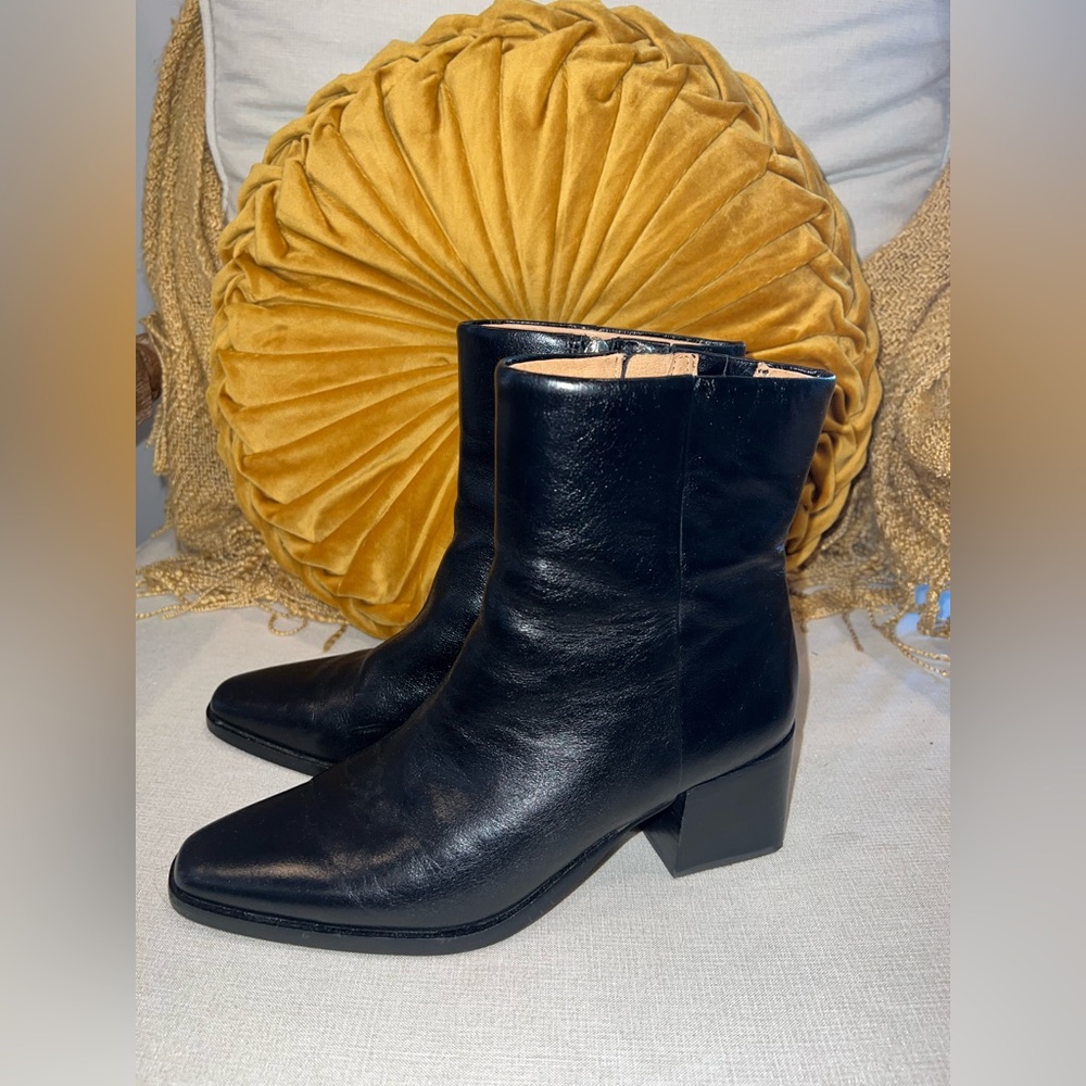 Madewell Wilshire Block Heel Booties